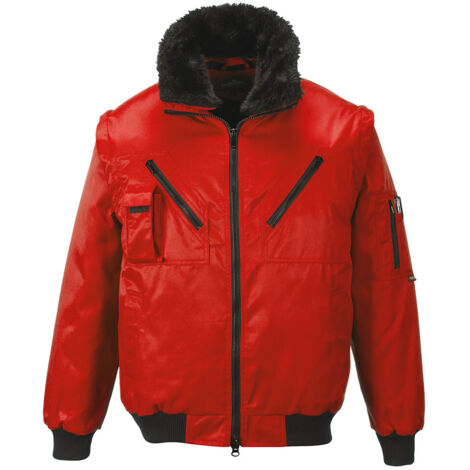 Blouson Pilot couleur : Rouge taille M - PORTWEST