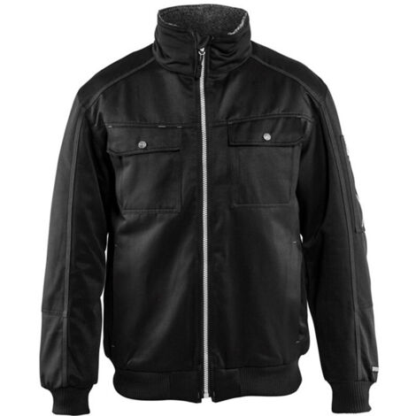 Blouson Pilote Blaklader matelassé hiver Homme Noir 4XL