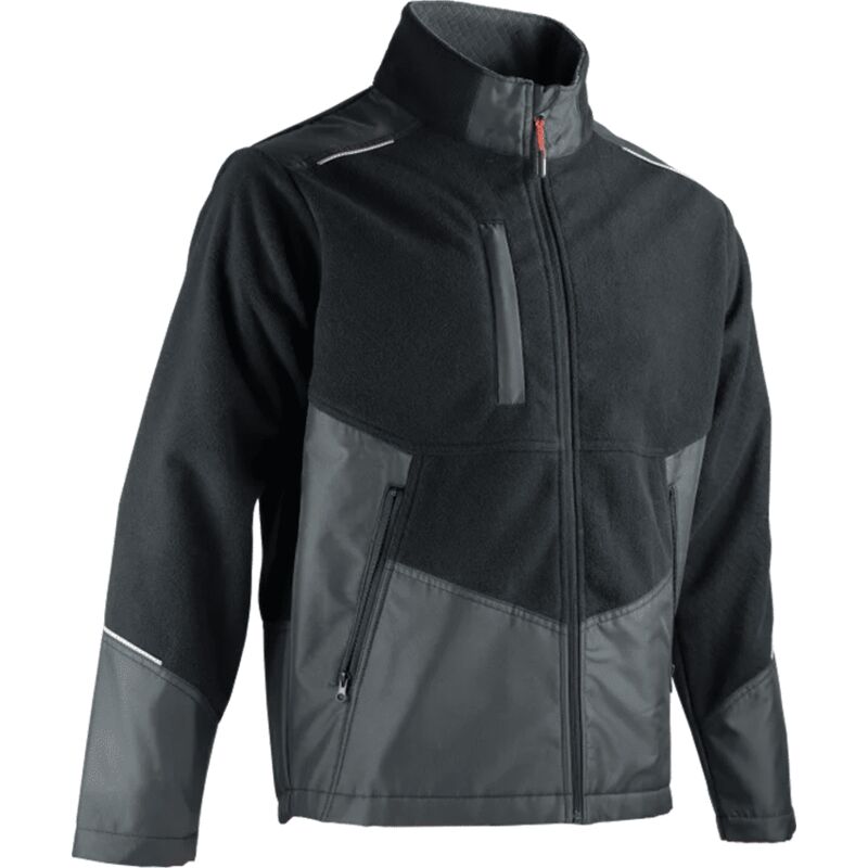 Blouson Polaire Théorème Noir - 2281 - Taille 5