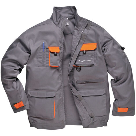 Blouson Portwest texo Contrast couleur : Gris taille 4XL - PORTWEST