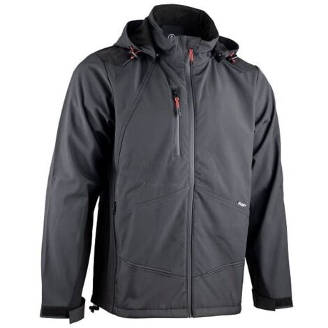 Blouson softshell LMA Rock - Gris - Triple couche - 2307-S