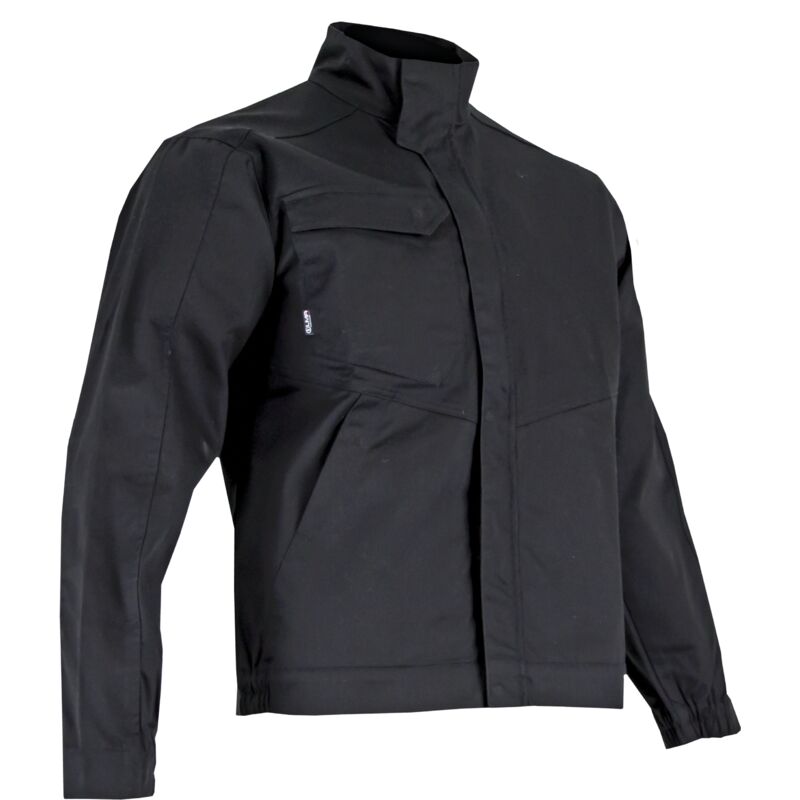 Veste zippée multipoches zéro métal LMA pince Noir l