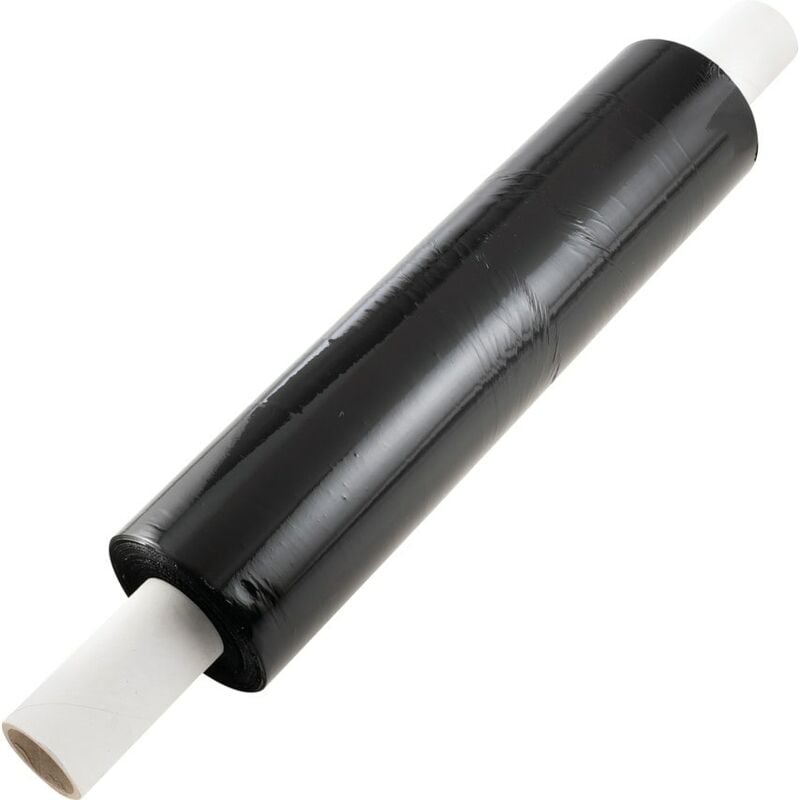 Stretch Wrap Roll 400MMX300M 25 Micron Extended Core Black - Avon