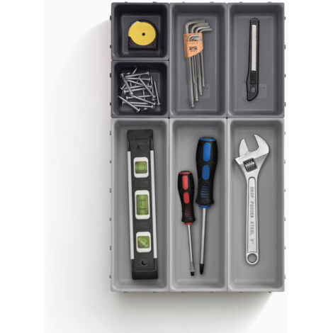 Blox Joseph Joseph organizer modulare per cassetti 7 pezzi per ufficio e cucina