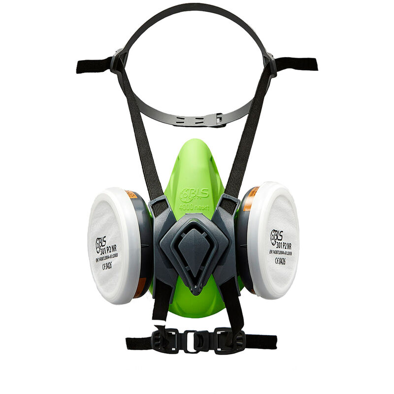 BLS - Demi-masque 4100 Next avec filtres m/l