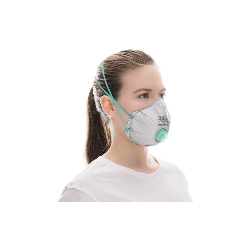 8006332 zero 30 FFP3 filtre du visage coupe avec valve 10 pieces - BLS