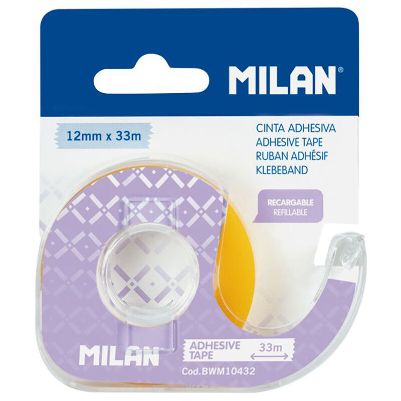 

Blíster dispensador cinta adhesiva 12 mm x 33 m - Milan