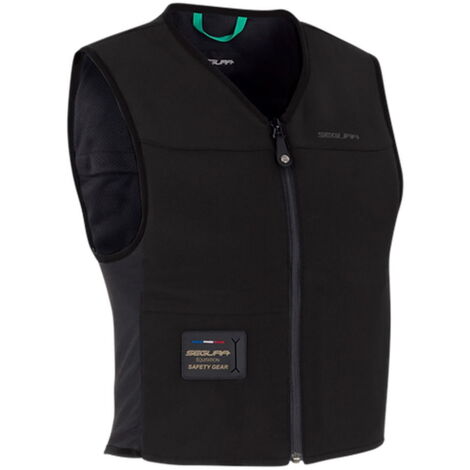 Blu Navy - Gilet Airbag C-Protect air kid per bambini con materiale softshell 140-155 cm Segura