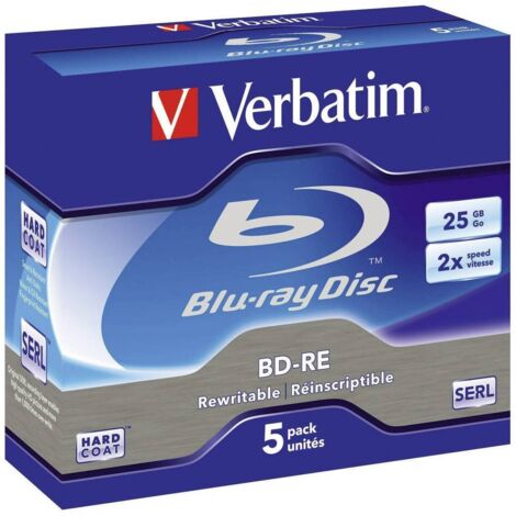 Blu-ray BD-RE Verbatim 43615 jewelcase 5 pc(s) 25 Go