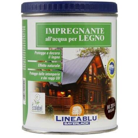 Blu Sayerlack Impregnante per Esterni - Mogano - 2,5 l