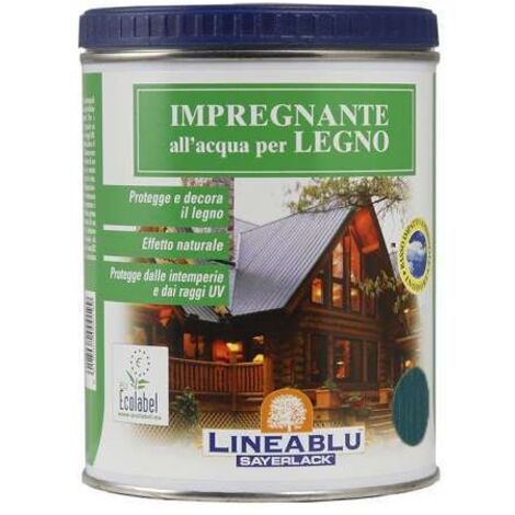 Blu Sayerlack Impregnante per Esterni - Verde - 2,5 l