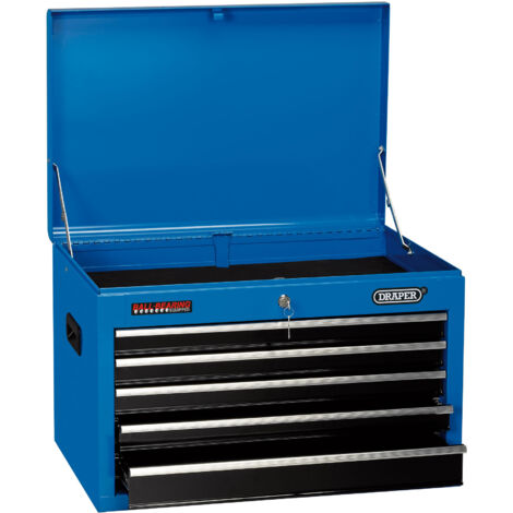 Blue 5-Drawer Tool Chest with Foam Linings, 26-Inch, 35746