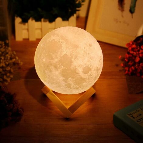 Jusqu'à 78% Lampe lune tactile