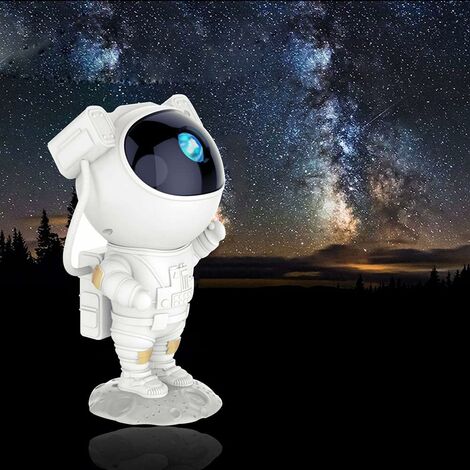 Astronaut Projektor Nachtlicht - Spacebuddy Sternenhimmel Galaxy Light avec  télécommande et minuterie, projecteur Galaxy pour enfants - Petit  astronaute étreignant la lune