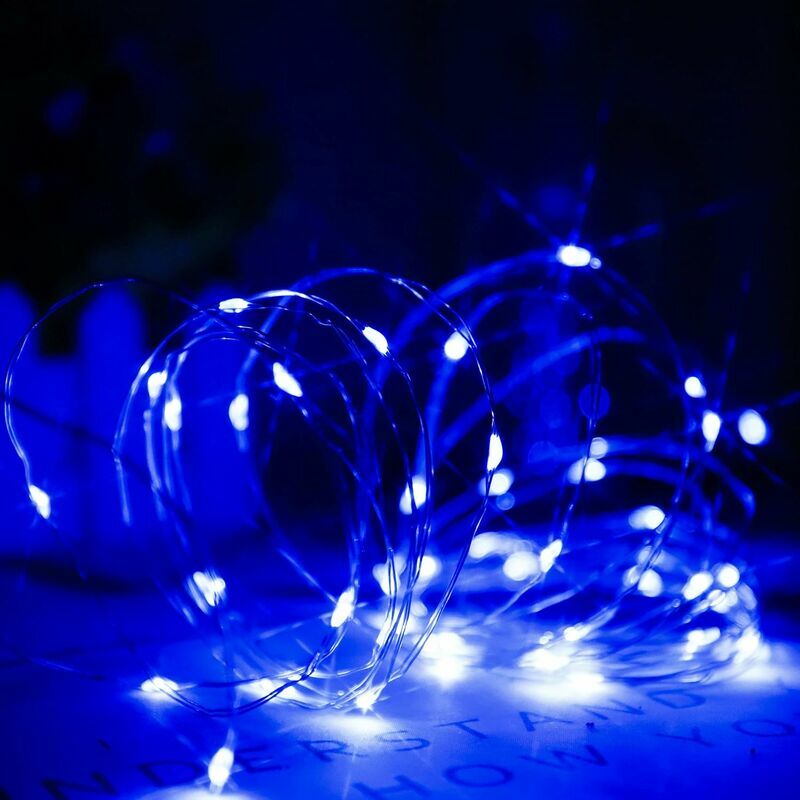 Image of Dewdat - Blue led String Lights,&hellip;
