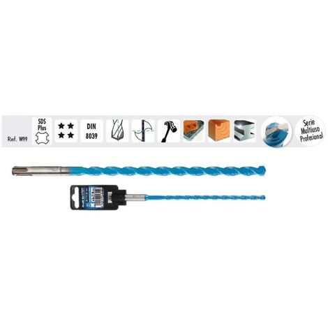 blue master broca sds plus  pro todo material  10x260 w9910x260