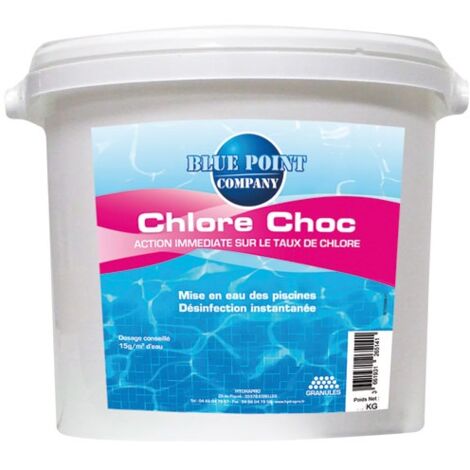 BLUE POINT COMPANY - Chlore choc granulé 5kg