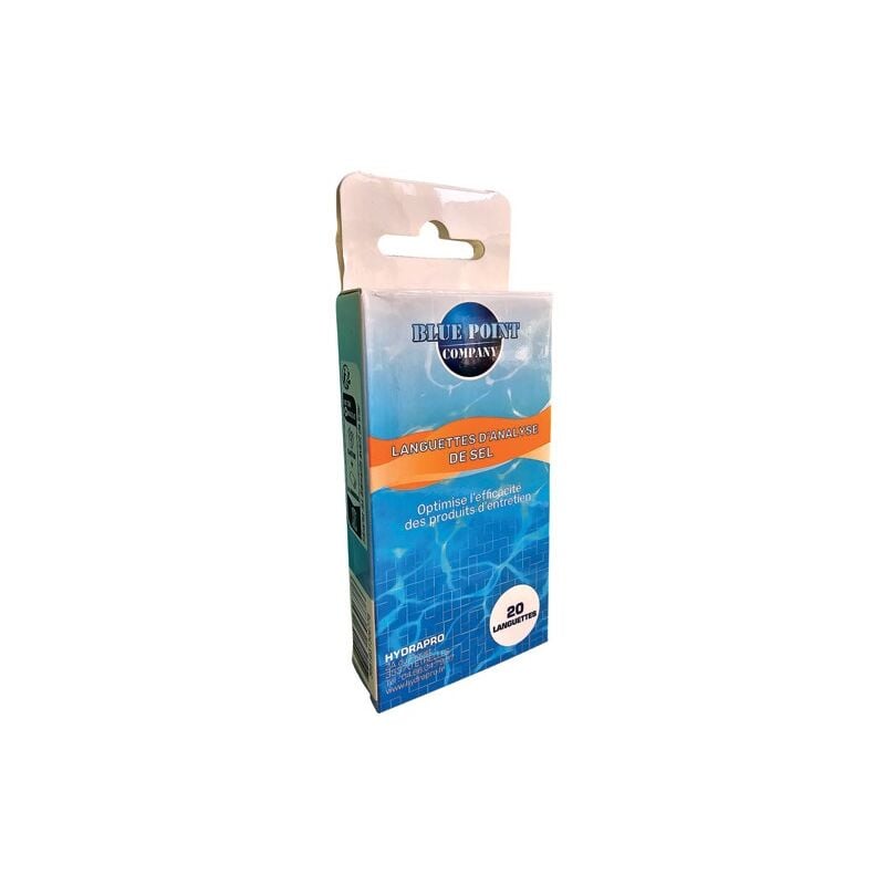 Blue Point Company - Trousse 20 languettes d'analyse de sel