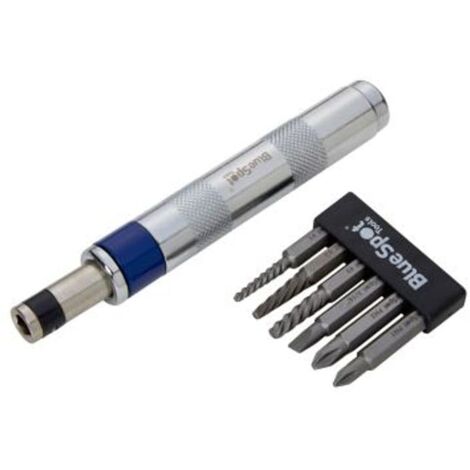 Blue Spot Tools 1/4" Impact Driver & Extractor Set