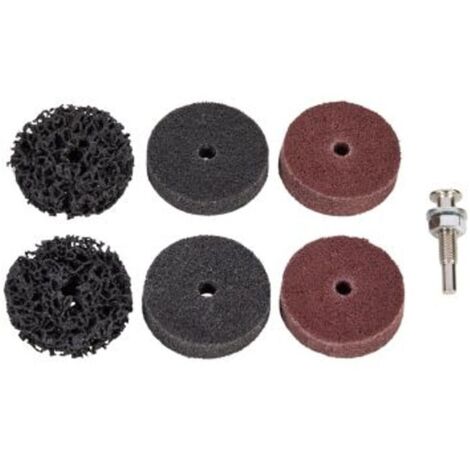 Blue Spot Tools 7 Piece 2" Grinding and Stripping Wheel Set