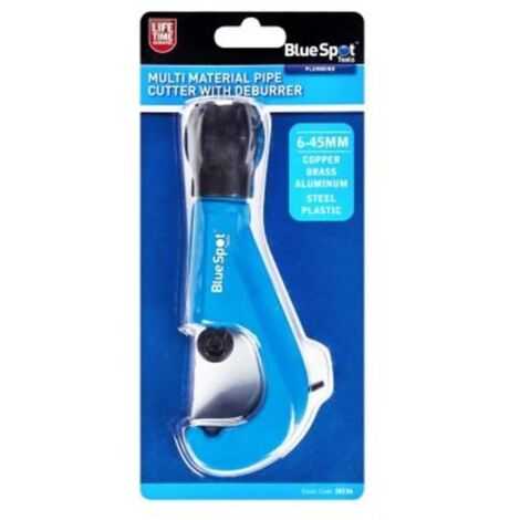 Blue Spot Tools Multi-Material Pipe Cutter with Deburring Reamer (6-45MM)