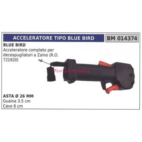 BLUEBIRD débroussailleuse à dos poignée accélératrice 014374