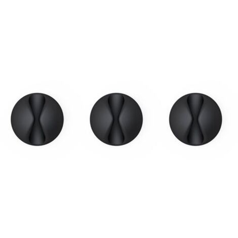Bluelounge CableDrop 6er Pack, schwarz