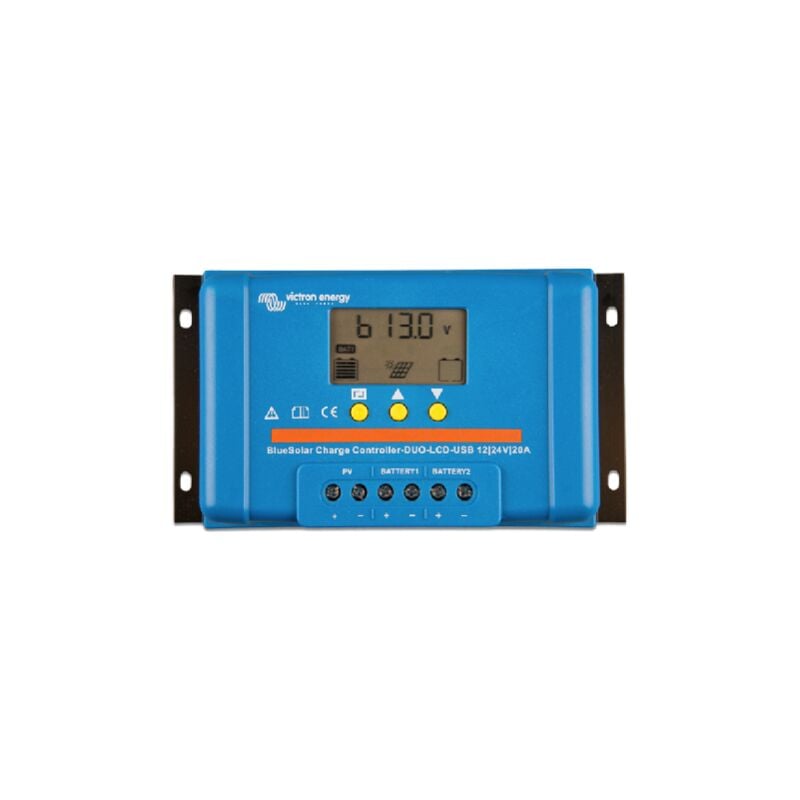 Victron - BlueSolar pwm duo-lcd&usb 12/24V-20A