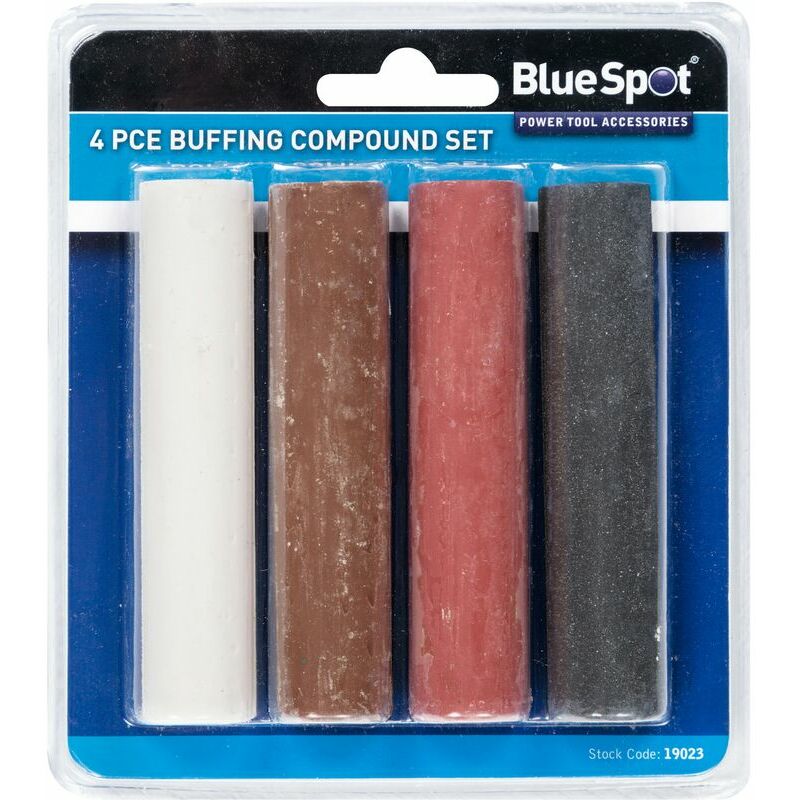 BlueSpot 19023 4 Piece Buffing Compound Set