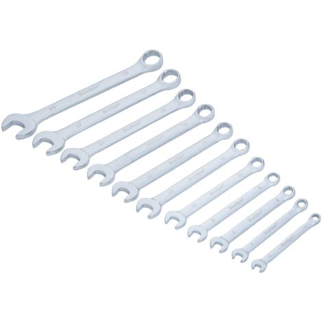 BlueSpot Tools 04111 Combination Spanner Set, 11 Piece B/S04111