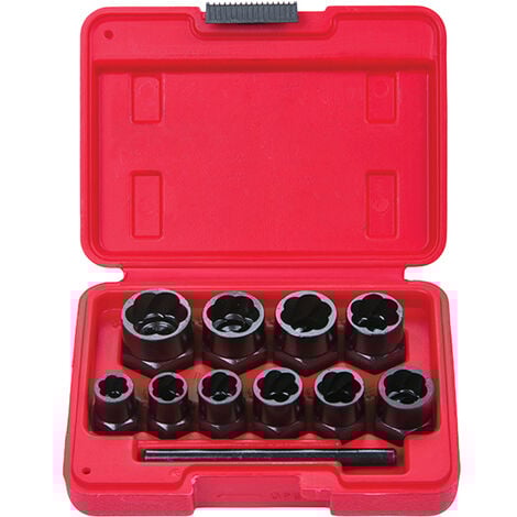BlueSpot Tools 1539 Bolt Remover Set 9-19mm 10 Piece B/S1539