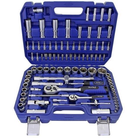 BlueSpot Tools 1579 1/2in & 1/4in Metric Socket Set 94 Piece B/S1579