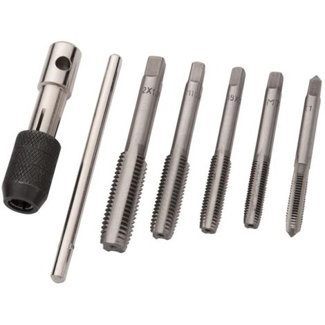 BlueSpot Tools 22300 Tap Set (M6-M12), 6 Piece B/S22300