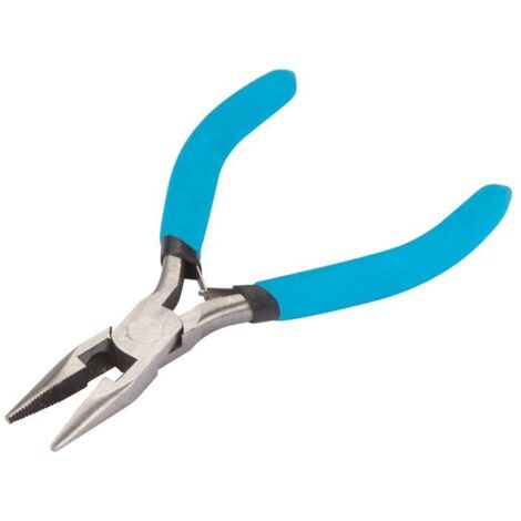BlueSpot Tools 8507 Soft Grip Mini Long Nose Pliers B/S8507