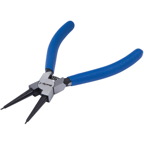 BlueSpot Tools Circlip Pliers Internal Straight 150mm (6in) B/S8703