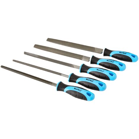 Bluespot Tools Handled File Set 5 Piece 200Mm (8In)