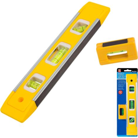 BlueSpot Tools Magnetic Torpedo Level 22.5cm with Magnetic Mini Level B/S34226