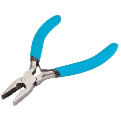 BlueSpot Tools Soft Grip Mini Combination Pliers Model 8501 with Ergonomic Handle