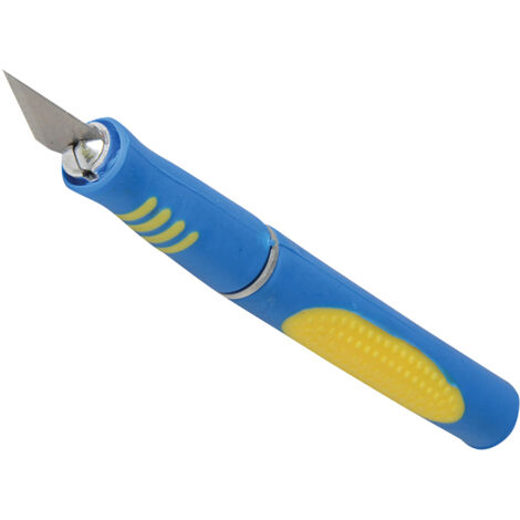 BlueSpot Tools Soft-Grip Precision Knife with Replacement Blades (Model B/S29612)