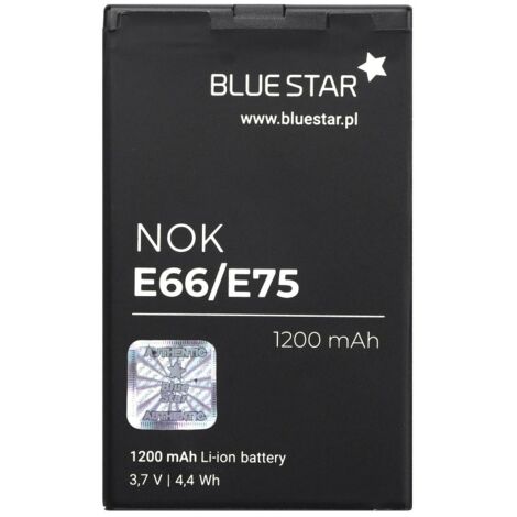 Bluestar Akku Ersatz kompatibel mit Nokia E66 / E75 1000mAh Austausch Batterie Accu BL-6C