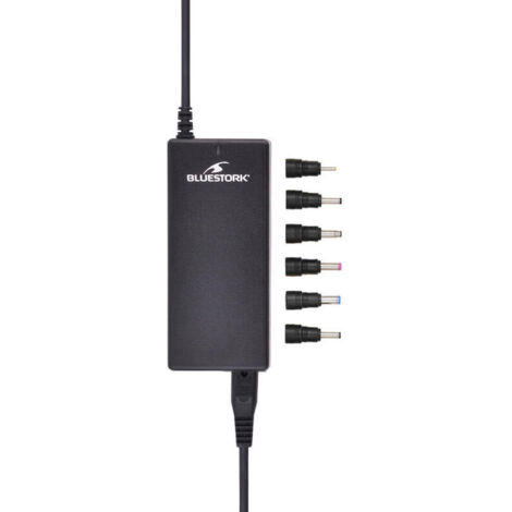Bluestork PW-NB-90-ASUS adaptador e inversor de corriente Interior 90 W Negro