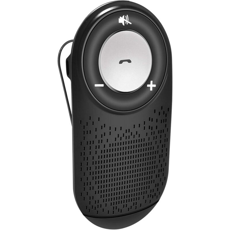 Bluetooth 4.1 + EDR Car Speaker Support GPS Music Noise Reduction Auto On/Off Dual Link with Siri Google Assistant, Black