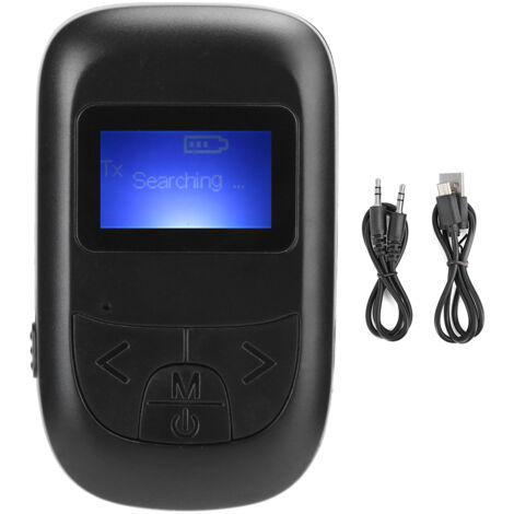 Bluetooth 5.0 Audioadapter 2-in-1 Drahtloser Sender und Empfänger Plug & Play