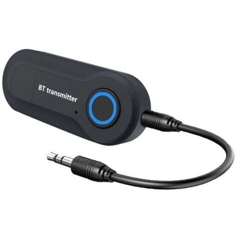 Bluetooth 5.0 Audioadapter Bluetooth Sender Empfänger für PC/TV/Auto 3,5 mm AUX Rx Senderadapter FLITI