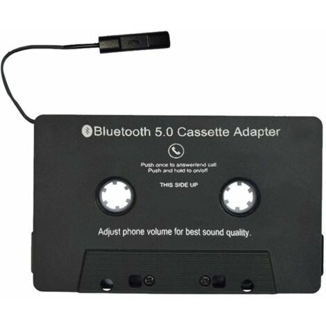 Bluetooth 5.0 Car Aux Audio Cassette Adapter - Audio Cassette Player - Phone Cassette Converter