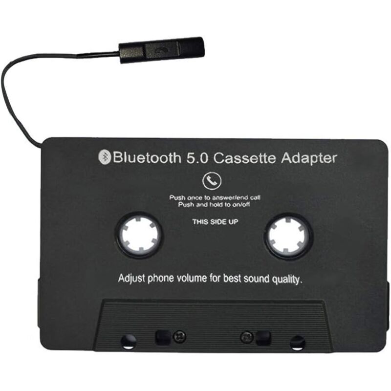 Tigrezy - Bluetooth 5.0 Convertisseur de cassette à l'ancienne Lecteur de cassette voiture MP3 Bluetooth Mains-libres Enregistrement téléphonique