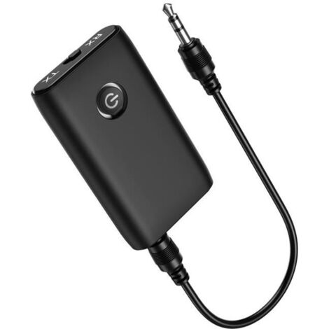 Bluetooth 5.0 Transmetteur sans Fil, Adaptateur Bluetooth Aux, Récepteur et Transmetteur Bluetooth 2 en 1