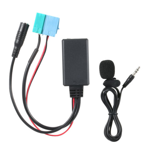 Bluetooth-Autoradio-Moduladapter, Mini-ISO-6-Pin, kompatibel mit Renault-Radios + Freisprechen + Musik-Streaming + Nachrüstung