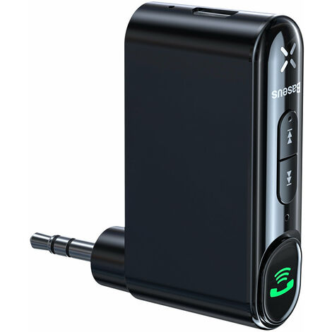 Bluetooth AUX Autosender Miniklinke 3,5 mm Overseas Edition schwarz