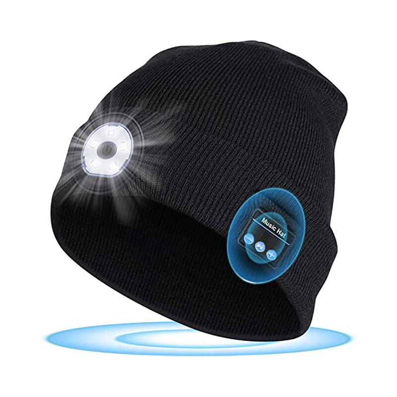 Bluetooth Bonnet di musica wireless luminosa